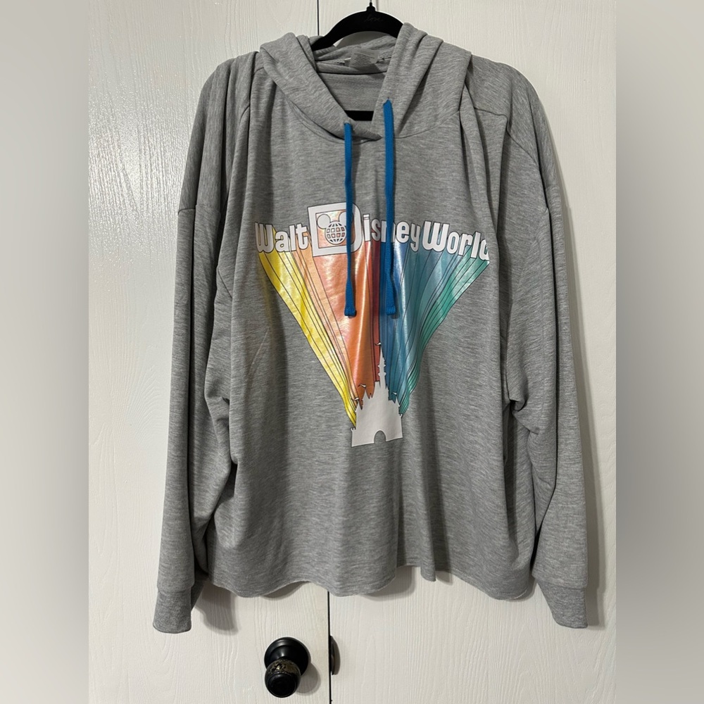 Walt Disney World Logo Pullover Hoodie for Women 3XL